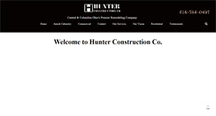 Desktop Screenshot of hunterconstructionco.com